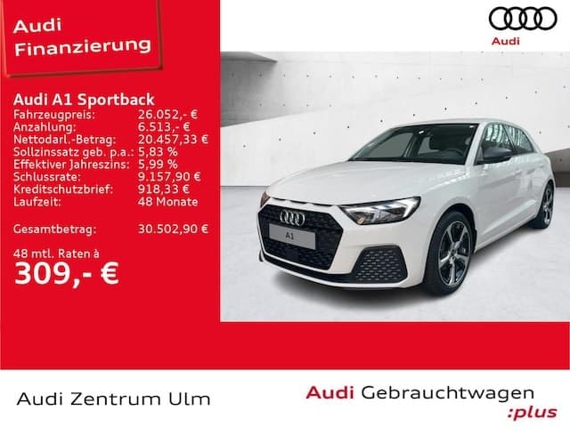 Audi A1 - 30 TFSI S tronic