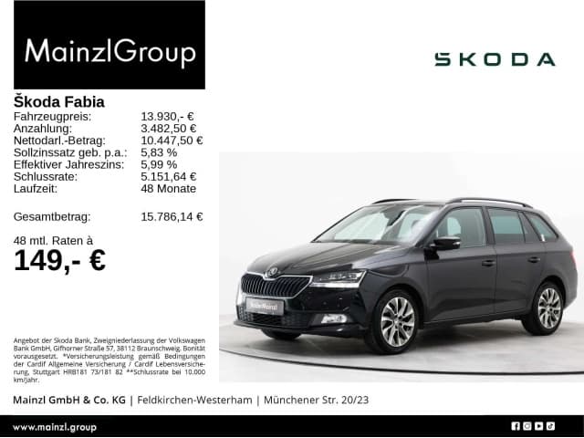 Skoda Fabia - Combi Ambition 1.0 TSI