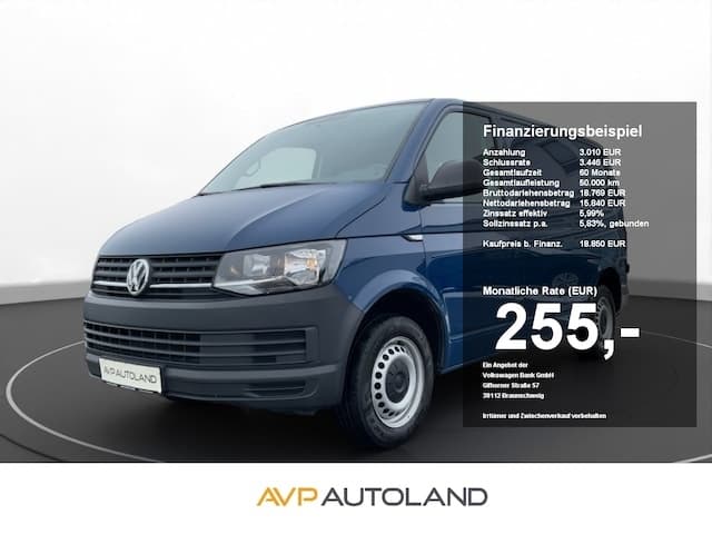 Volkswagen T6 Transporter - Kasten kurzer Radstand